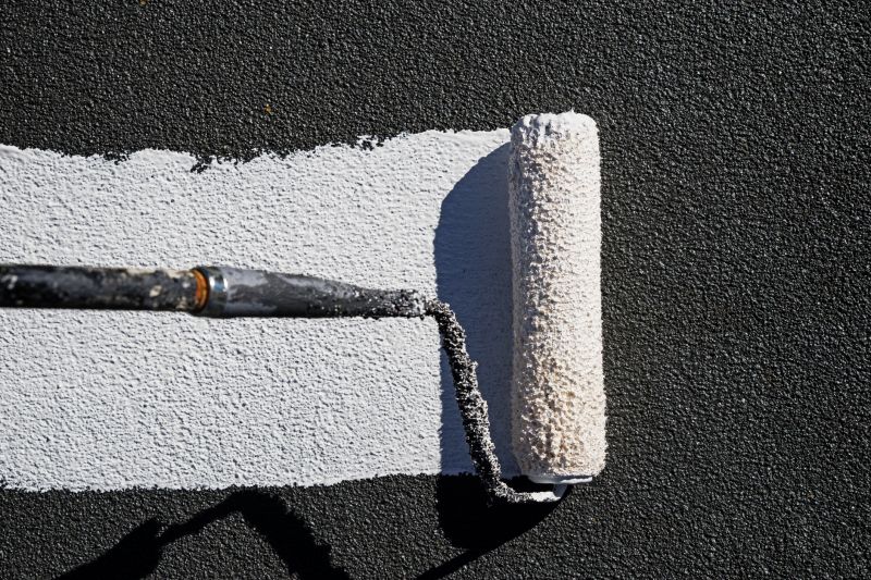 Reflective roof coatings help reduce cooling costs by reflecting the suns rays
